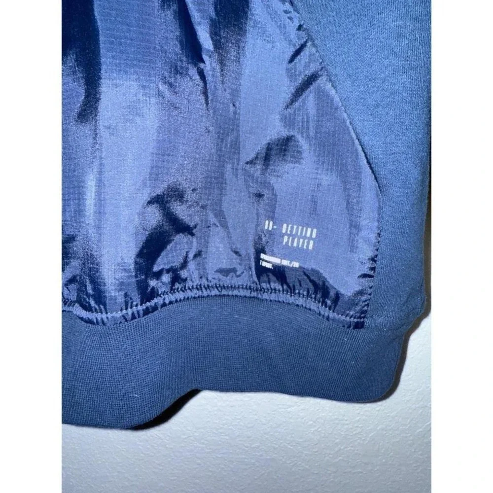 ZARA Boys Navy Blue Go‎ Getter Player Anorak Hoodie Jacket Size 7 122